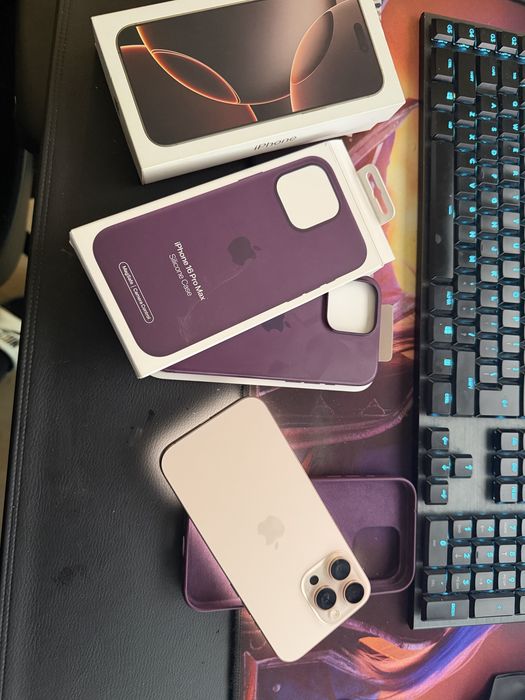 Iphone 16 pro max gold
