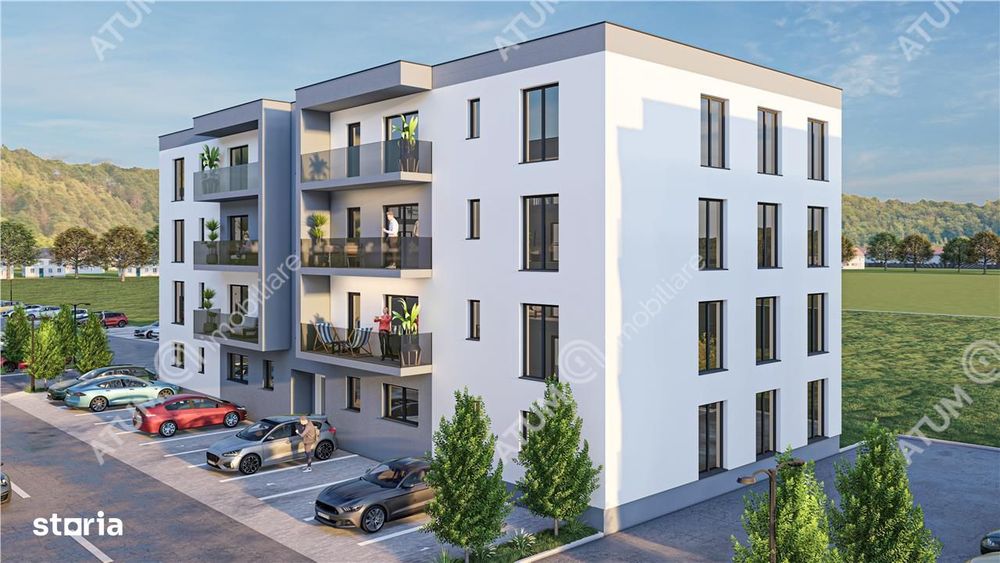Apartament 2 camere la cheie 50 mp etaj 1 intabulat predare imediata