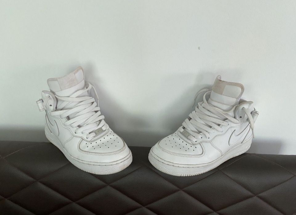 Air force 1 mid white