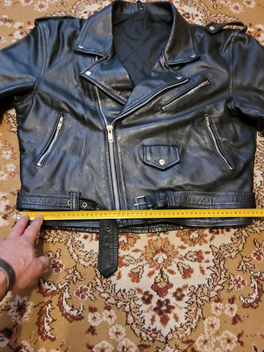 Geacă piele moto-rocker