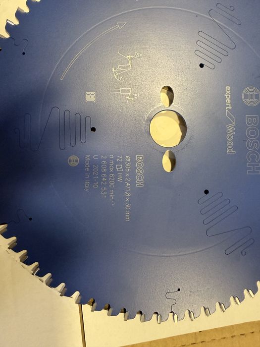 Bosch expert циркулярен диск за дърво