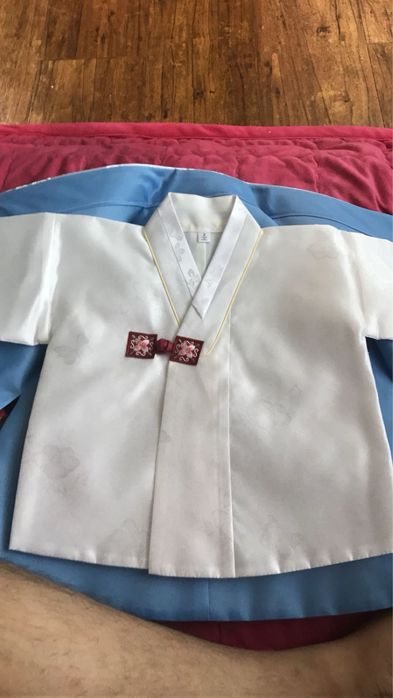 Детский ханбок на годик на мальчика