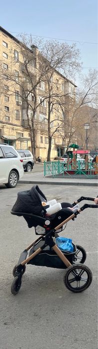 Коляска 2в1 авто кресло и люлька