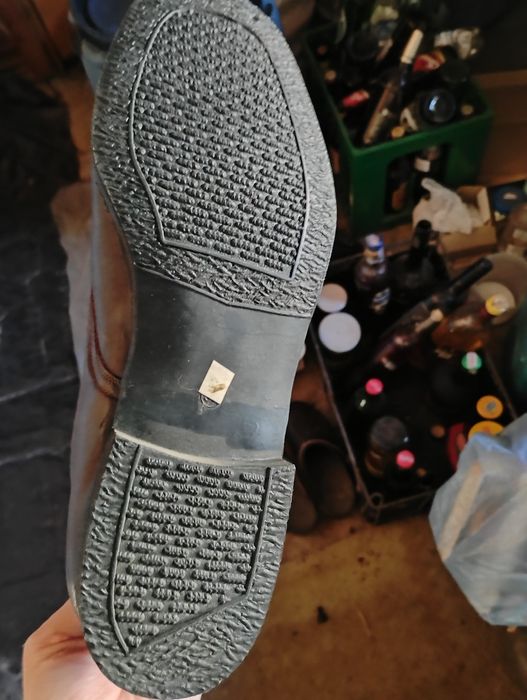 кубинки военни обувки кожени