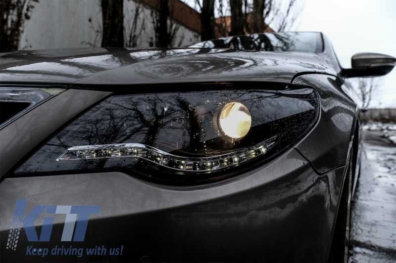 Фарове VW Pasat CC Нови ЛЕД Тъмни Пасат ЦЦ LED Опушени Passat тунинг