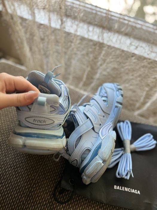 Adidasi Track baby blue
