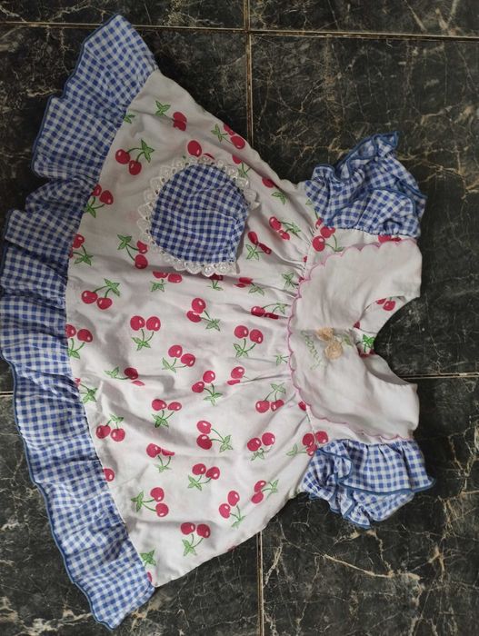 Платья на малышек 6-12 мес.