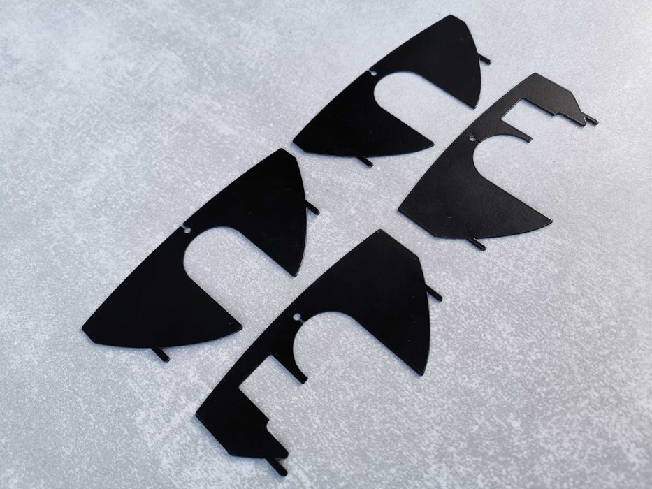 Кръстачки за Фарове BMW e30, e34, e32, E36 и E46 Black Hella, Bosch