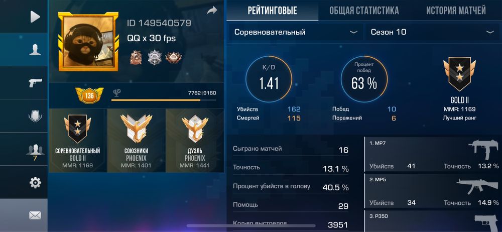 Продам аккаунт в стандофф 2