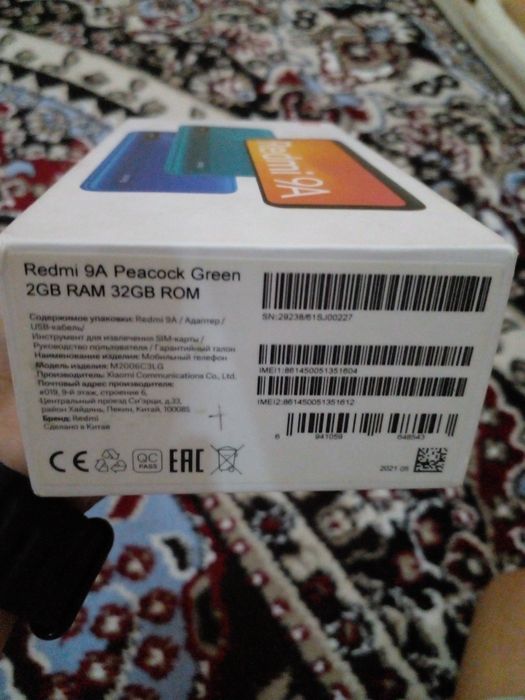 Redmi 9 A.                                               holati yaxshi