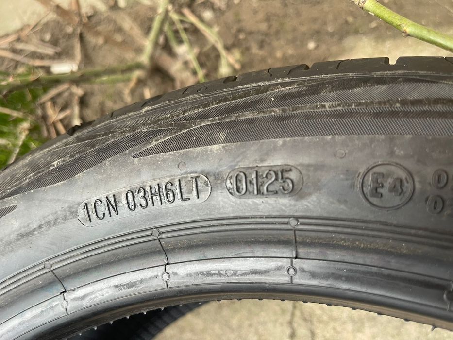 4 x anvelope vară continental 205 45 17 DOT 0125 NOI!!!