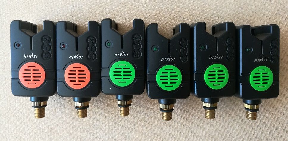 Риболовни сигнализатори HIRISI с подарък влакно