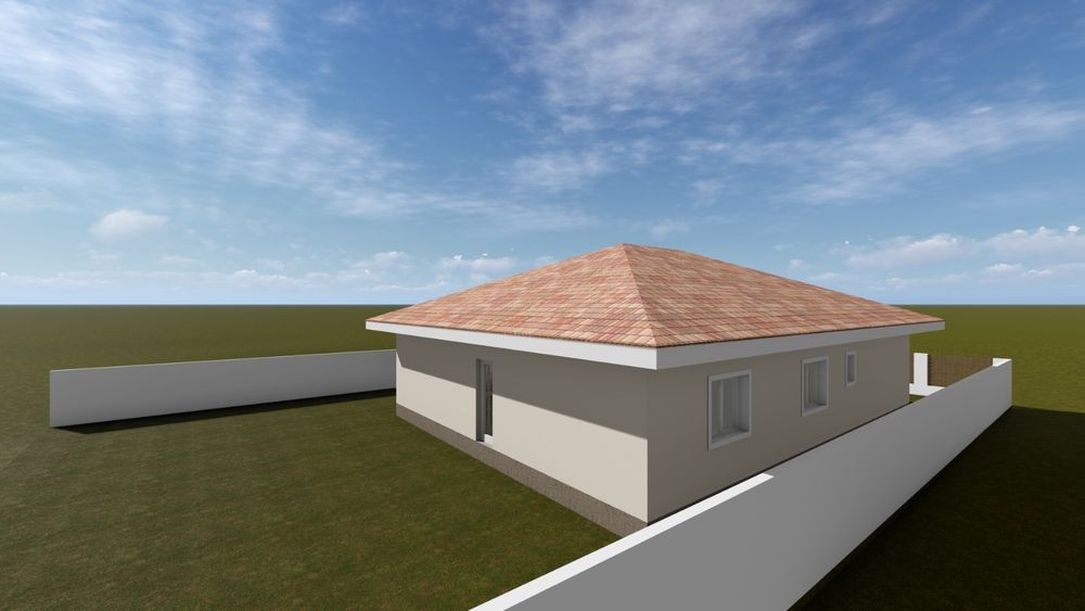Casa individuala plan parter la pret de duplex, Giroc