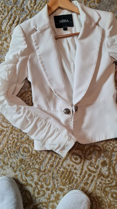 Costum Sacou ro 36 + pantaloni ro 38 ambele Nissa