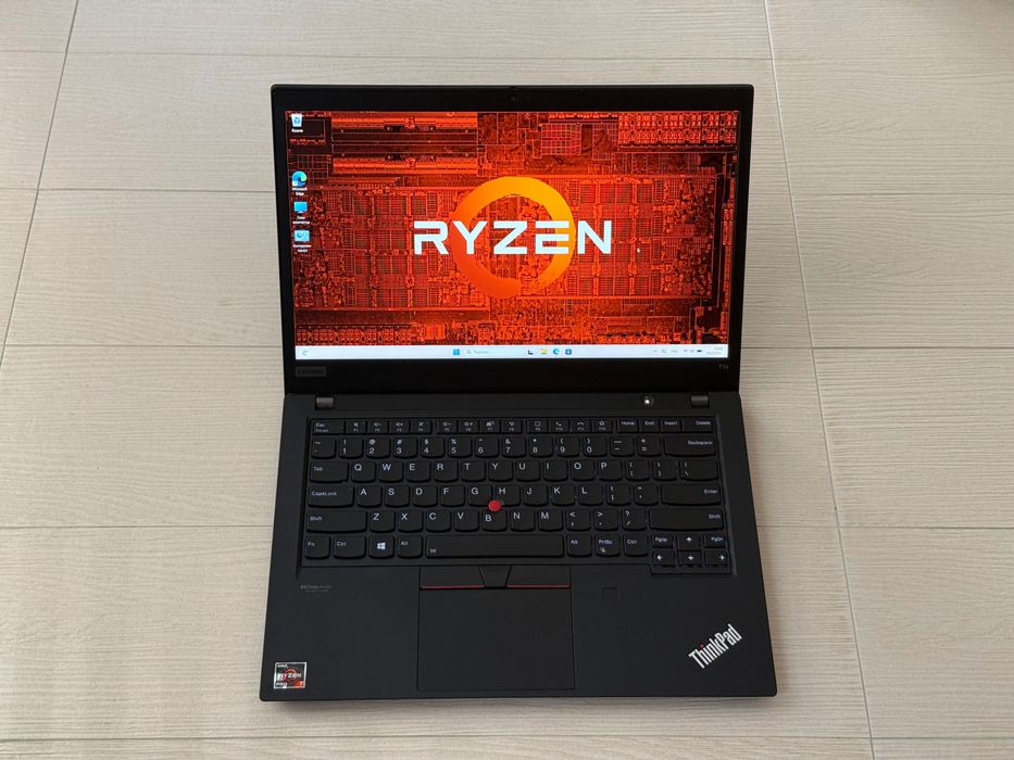 Като Нов 14'FHD IPS/Ryzen 7 Pro-5850u/Thinkpad T14 Gen 2/16GB DDR4/512GB