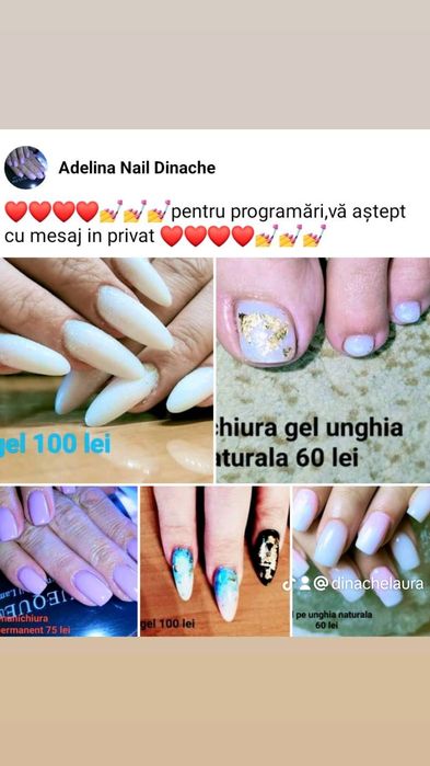Aplic unghii cu gel și semipermanent