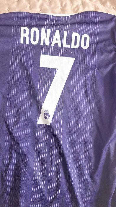Tricou Real madrid 2016/17 (away kit) cu RONALDO pe spate