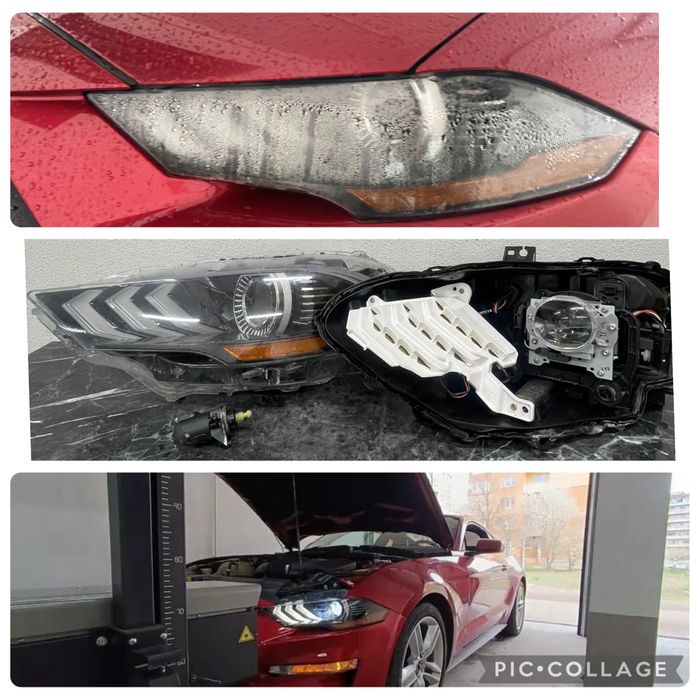 Рециклиране На Фарове Рефлектори Вграждане на Би-Лед Прожектори