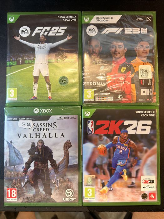 Игри за XBOX Series X и One Assassin’s Creed Valhala NBA 2K26 FC25 F123