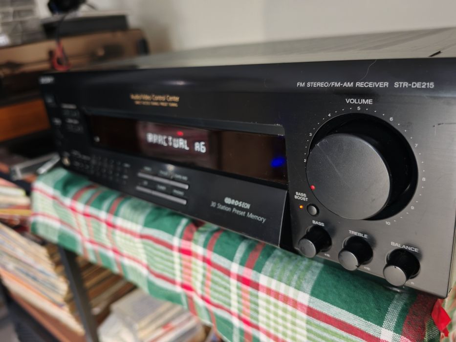 Receiver SONY STR DE215( sau pachet cu cdplayer cdp XE300)