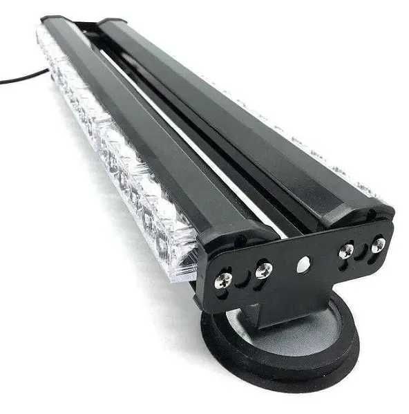 Супер мощна 36 LED аварийна сигнална лампа, 46см, 108W,12-24V,7 режима