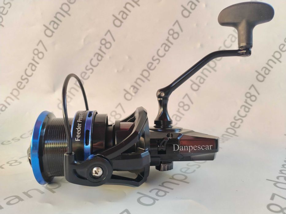 SET 2 Mulinete Feeder si Crap PRO FL FEEDER PRO FP6500 tambur LongCast