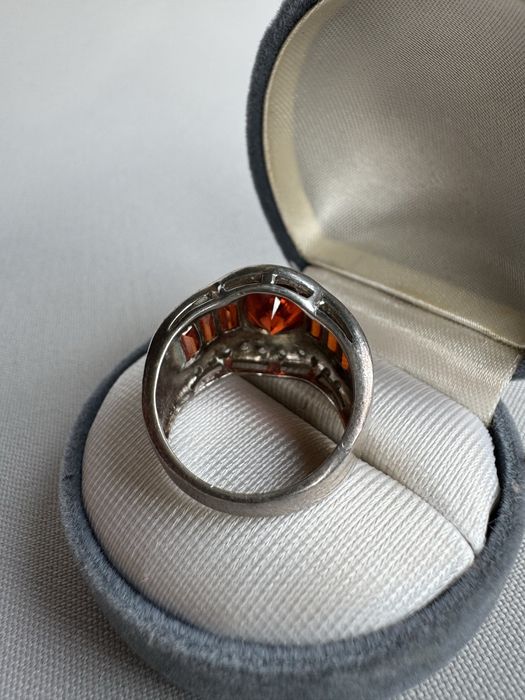 Inel din argint si cubic zirconia