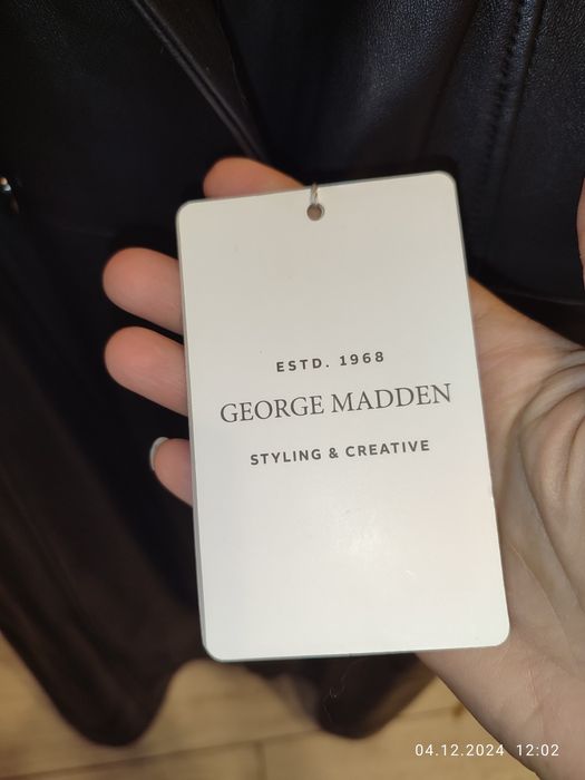 Продам кожаный плащ