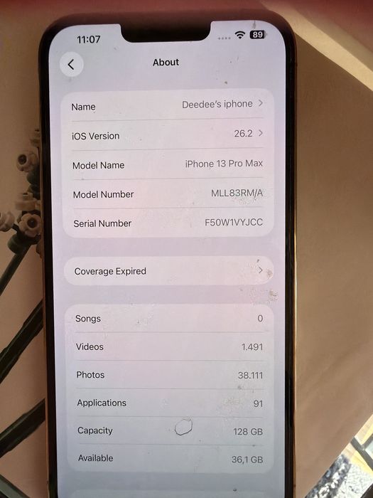 Iphone 13 Pro Max Gold 128g