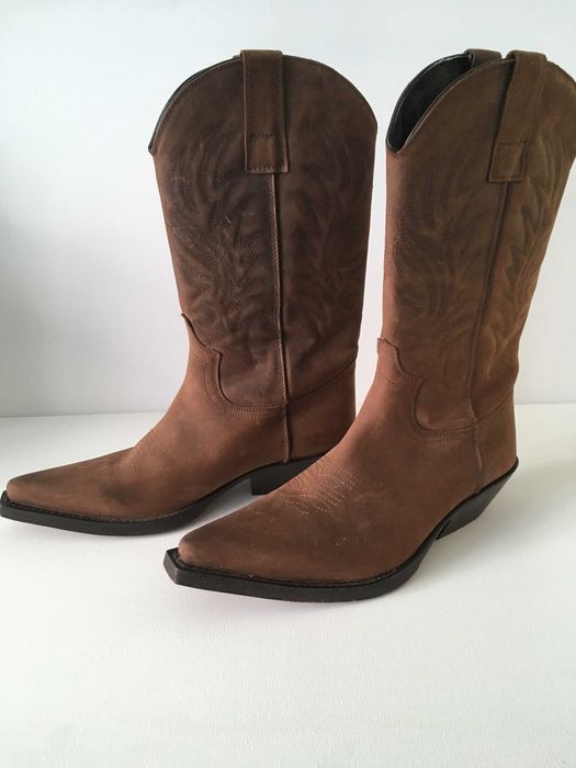 Cizme piele naturala Barbati marimea 44-45