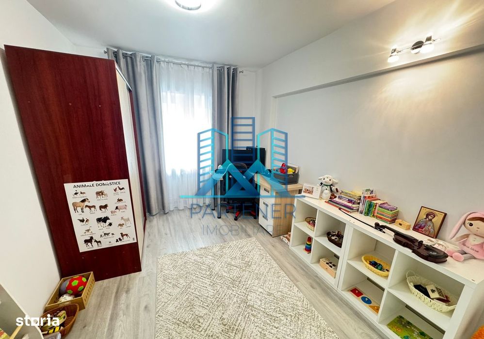 Apartament 3 camere, etaj 1, 84 mp, renovat,CUG,mobilat+utilat complet