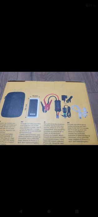 Robot pornire/ Jump Starter 12V 400A Biltema nou
