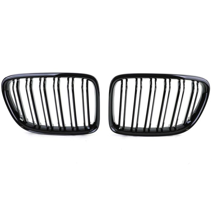 Grile Nari Duble M BMW X1 E84 2009-2015 / F48 2014-2019, Negru Lucios