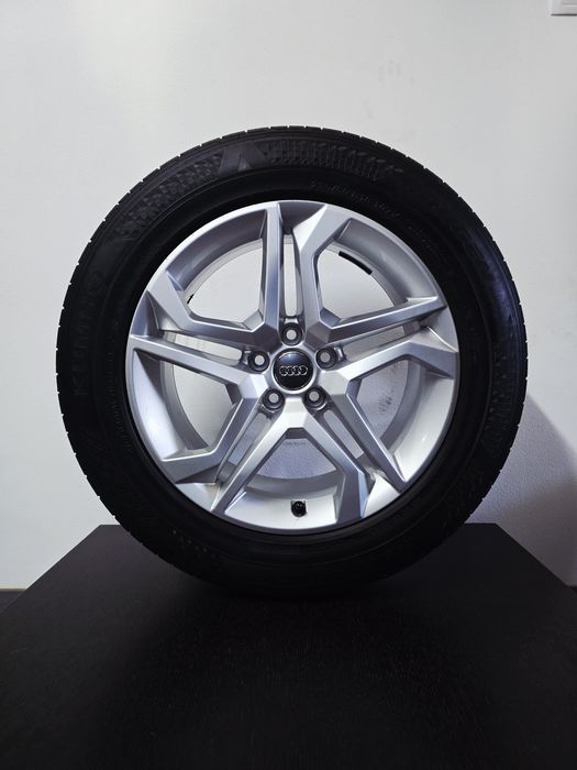 Set 4 roti Audi Q5 M+S impecabile, Originale r18