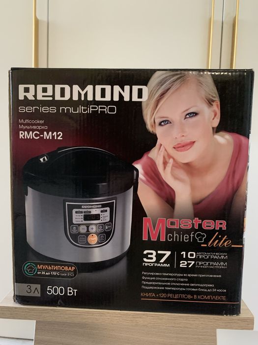 Новая мультиварка-хит REDMOND RMC-M12 (3 литра)