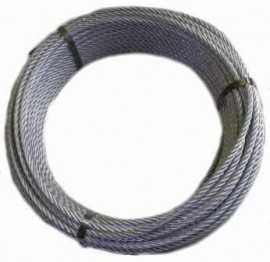 Cablu otel zincat 12mm tiroliana 6x25