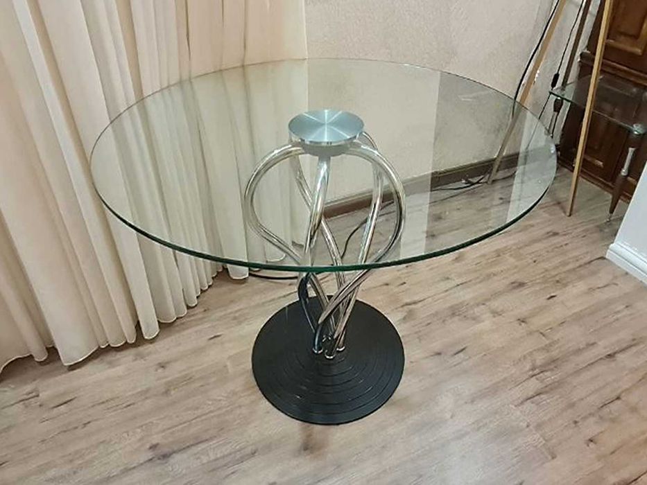 Стол хайтек диаметр 115см, высота 80см крутящийся