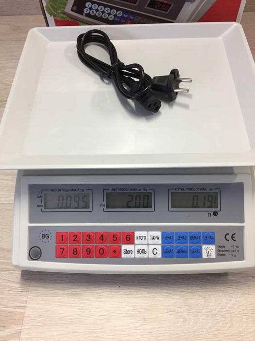 ***ПРОМОЦИЯ*** Електронен кантар / Електронна везна до 40 кг Пластм