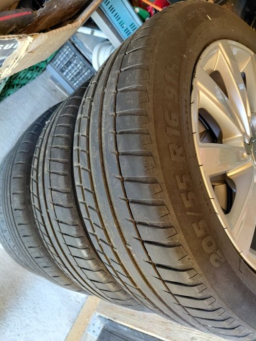 Roți Audi Originale Oem r16 A3 8v/8p Anvelope Vară!!!