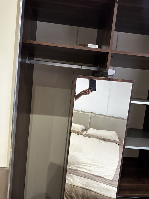 Шкаф купе с потойным зеркалом