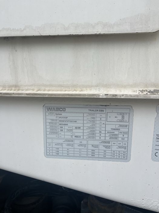 Semiremorca transport ciment Spitzer