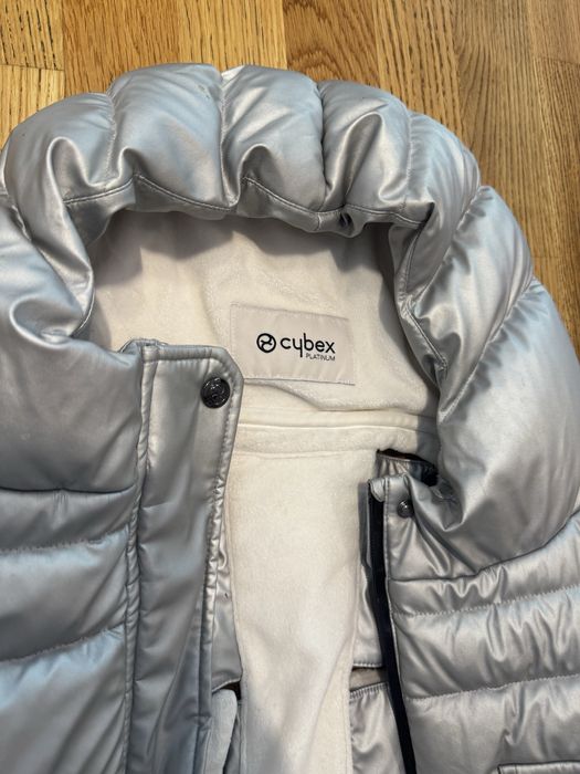 Cybex platinum arctic silver protectie iarna carucior