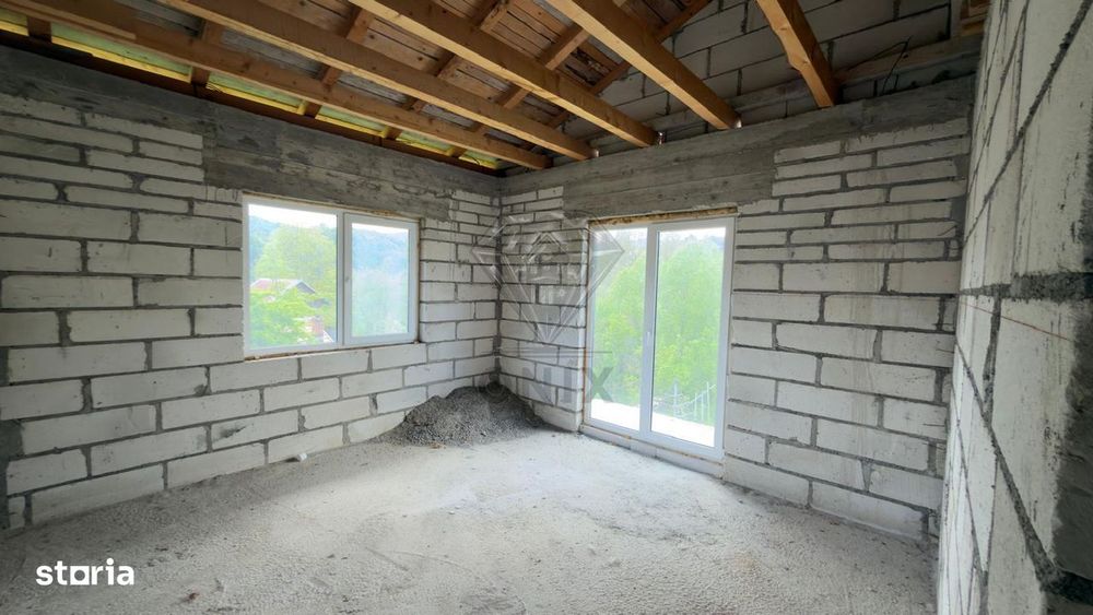 Casă P+1E la roșu, 182 mp, teren 1000 mp – Valea Doftanei
