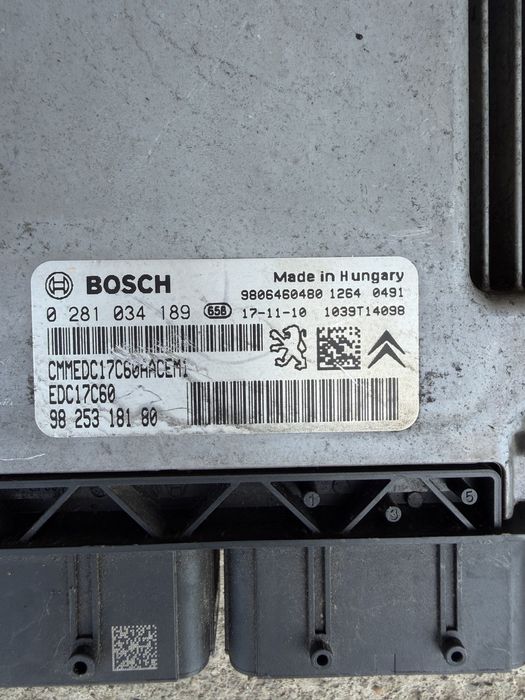 Ecu motor / Calculator motor Peugeot / Citroen / Opel 1.5HDI, 1.6HDI