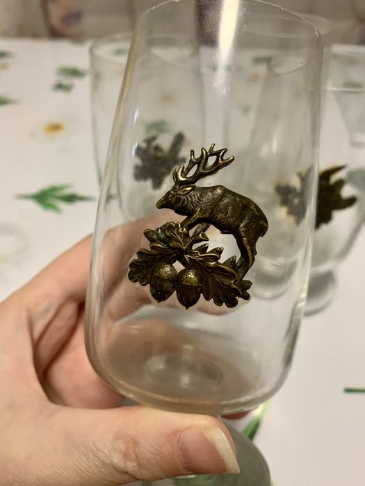 Хрустальные вазы, конфетницы, стаканы СССР 1883