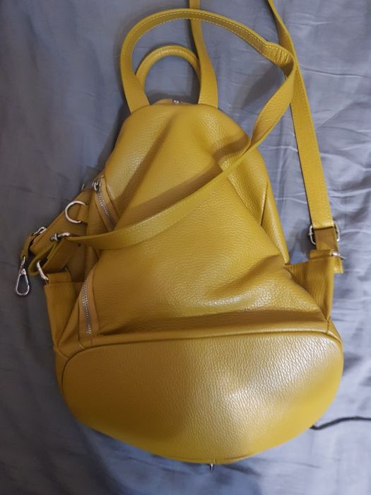 Раница естествена кожа Lavorazione artigianale