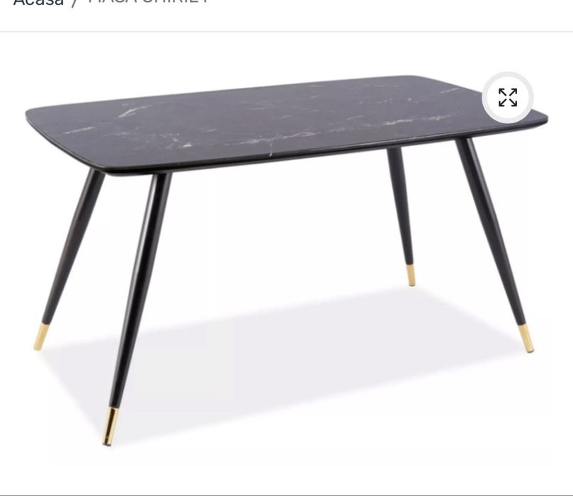 Picioare masa metalice negru auriu mese masa blat lemn pal living bucatarie dining