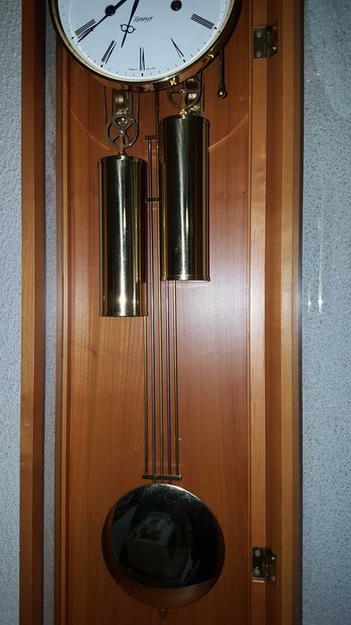 ceas de perete pendula pendul vienez KIENINGER regulator