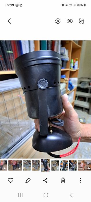 Светильник поворотный