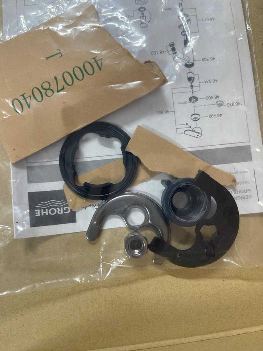 Grohe Get - Baterie lavoar cu evacuare, crom 23454000